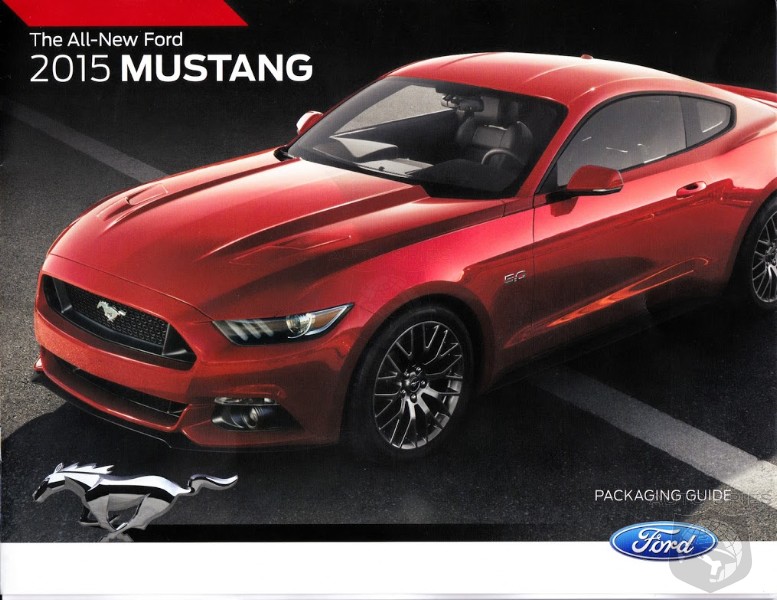 Everything You Wished For? 2015 Mustang Packaging Guide LEAKS Out